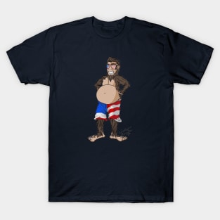 Patriotic Bigfoot T-Shirt